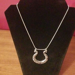 Horse shoe necklace